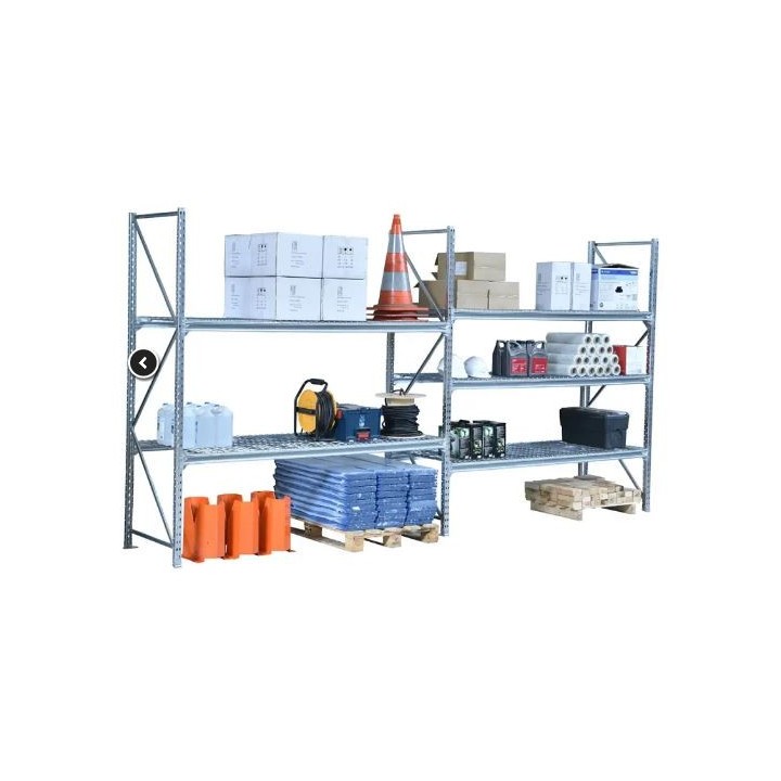 Rayonnage mi-lourd acier galvanisé 670 kg