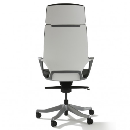 Fauteuil bureau Blanc sur roulettes