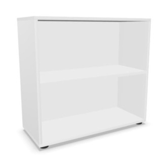 Armoire Bibliothèque en Bois 2 Niveaux