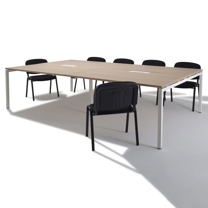 Table de réunion 10 personnes Sierra L280 x P164 cm