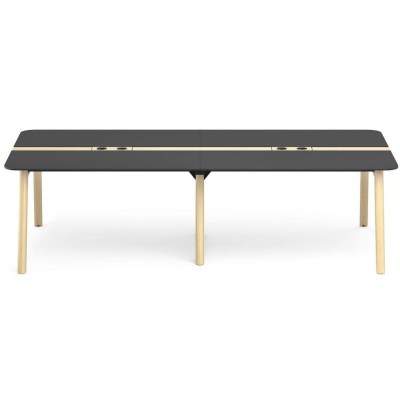 Table de réunion 10 personnes Mood L240 X P120 cm