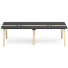 Table de réunion 10 personnes Mood L240 X P120 cm