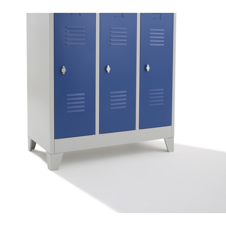 Vestiaire industrie semi monobloc 4 cases propre | GOSTO