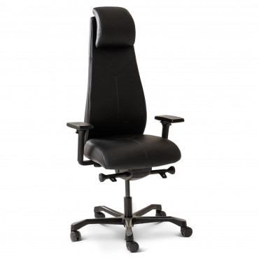 Fauteuil de bureau Cuir Oxford haut dossier