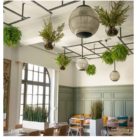 Plante suspendue artificielle Macramés Lot de 2