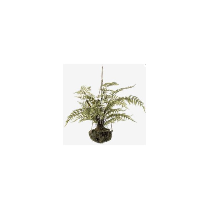 Plante suspendue artificielle Fougères de Hauteur 45 cm