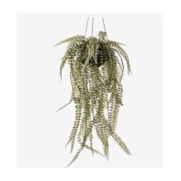 Plante suspendue artificielle Grande Fougère 95 cm