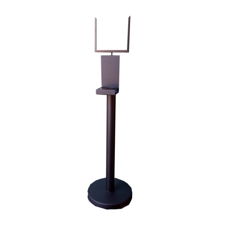 Borne distributeur de gel Hydroalcoolique sur pied