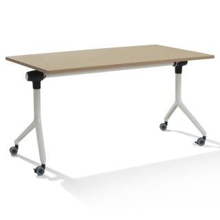 Table de réunion pliante sur roulette Nomade - GOSTO