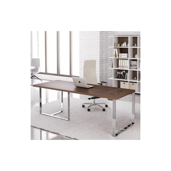 Bureau de Direction Plana Design Noyer