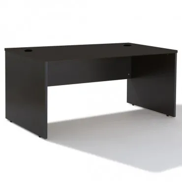 Bureau électrique - 180x80 cm - Moteur double - Noir / Blanc