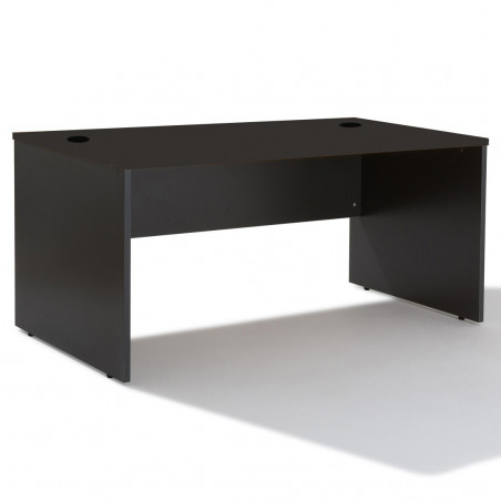 Bureau Gris Anthracite Design et Bois avec rangements - STAND