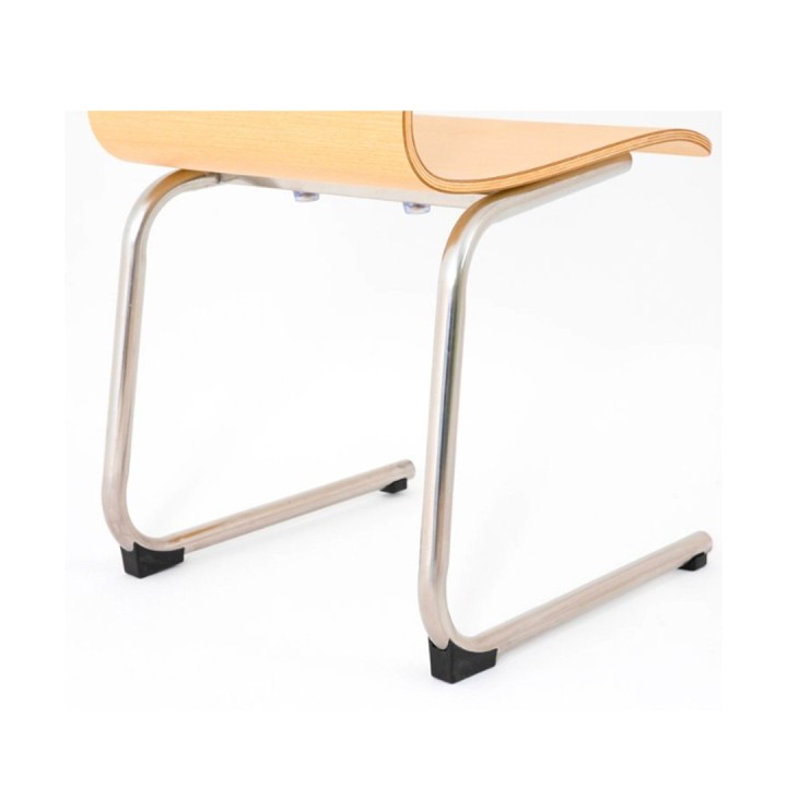 Chaise Luge Monocoque en Bois Hêtre Maho