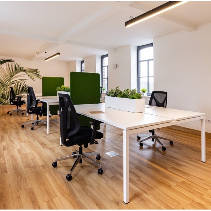 Bureaux Bench 2 personnes pour Open Space - Gamme Sierra - GOSTO