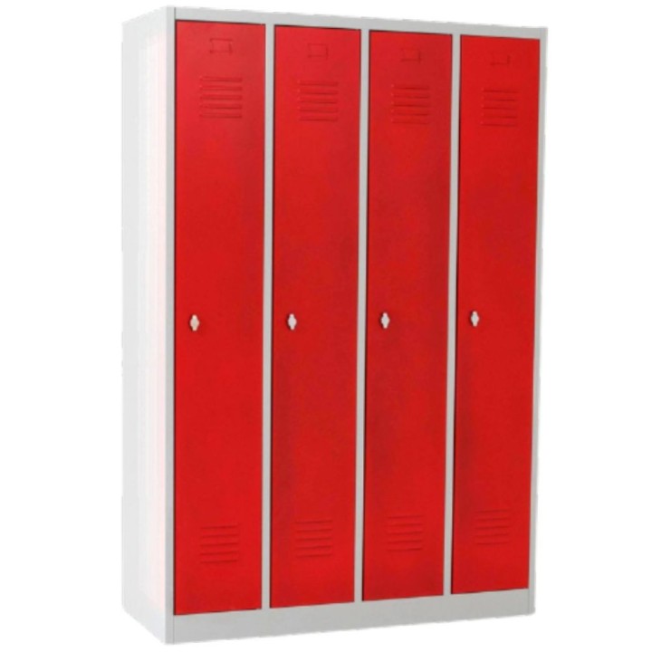 Vestiaire industrie semi monobloc 4 cases propre | GOSTO