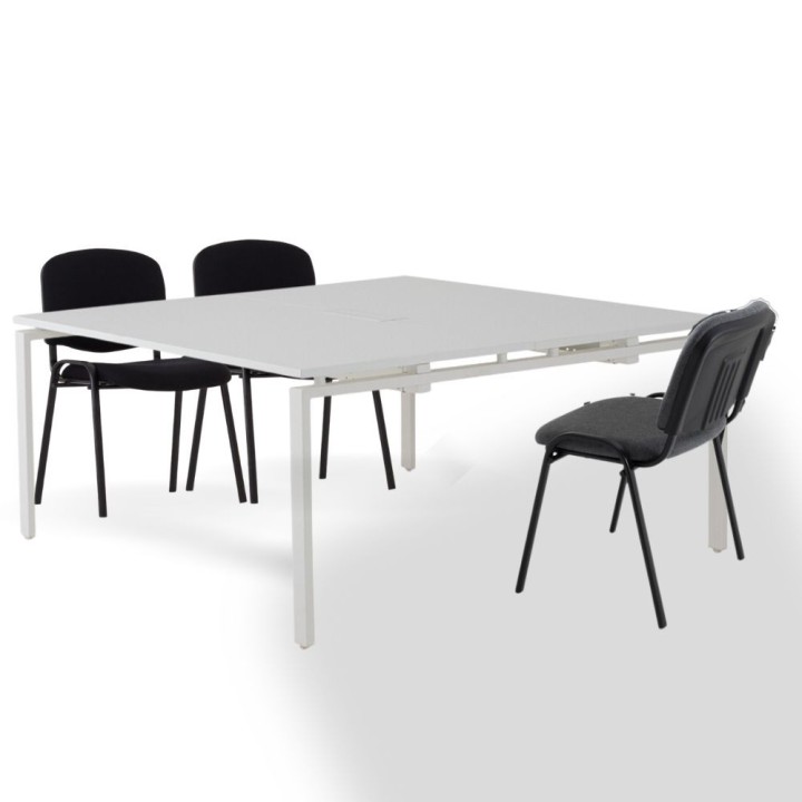 Table réunion rectangulaire 8 personnes Pure | Gosto