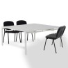 Table de réunion rectangulaire 8 personnes PURE WIST L160xP164