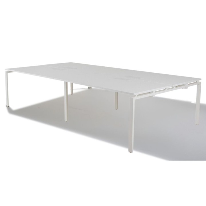 Table réunion rectangulaire 12 personnes Pure | Gosto