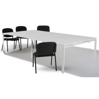 Table réunion rectangulaire 12 personnes Pure | Gosto