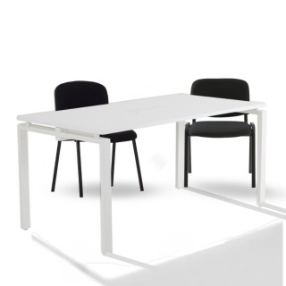 Table réunion rectangulaire 4 personnes Pure | Gosto