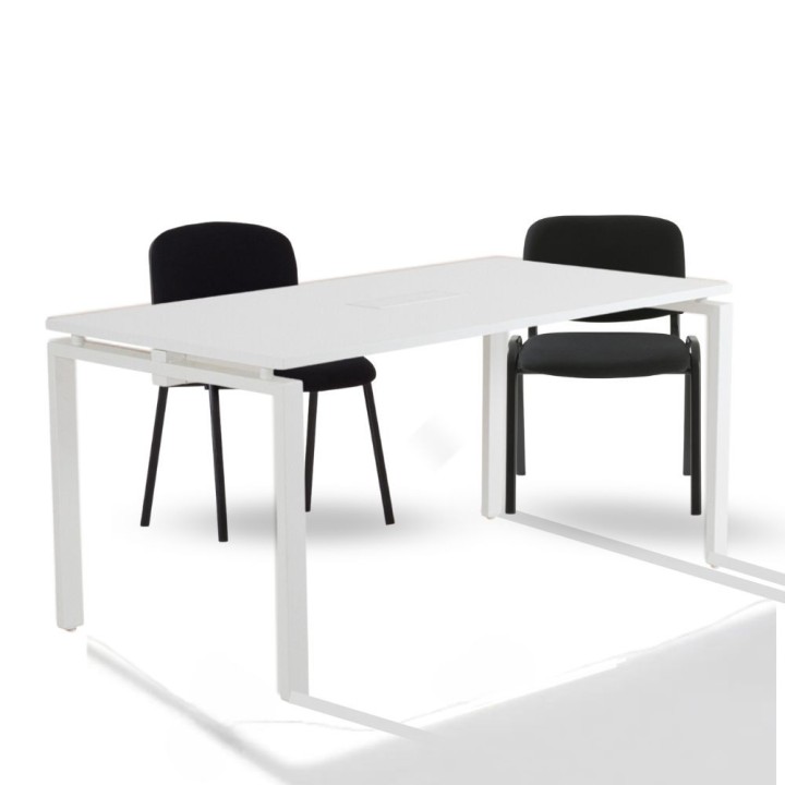Table réunion rectangulaire 4 personnes Pure | Gosto