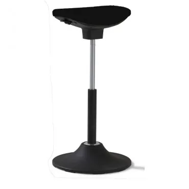 Siège technique SPRING - tabouret assis-debout - hauteur réglable jusqu'à  80 cm - noir Pas Cher