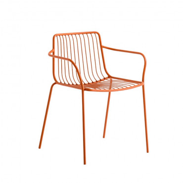 Chaise d'extérieur RIO avec accoudoirs