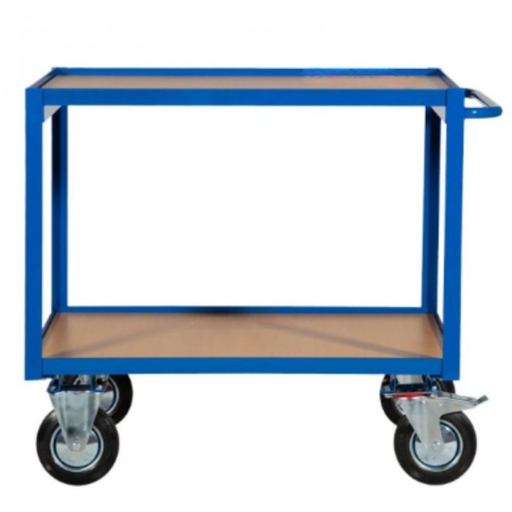 Chariot d'atelier, 2 plateaux, capacité 300kg | Gosto