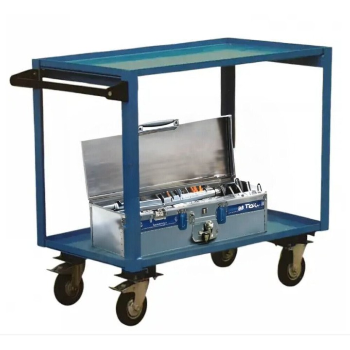 Chariot d'atelier, 2 plateaux, capacité 250kg | Gosto