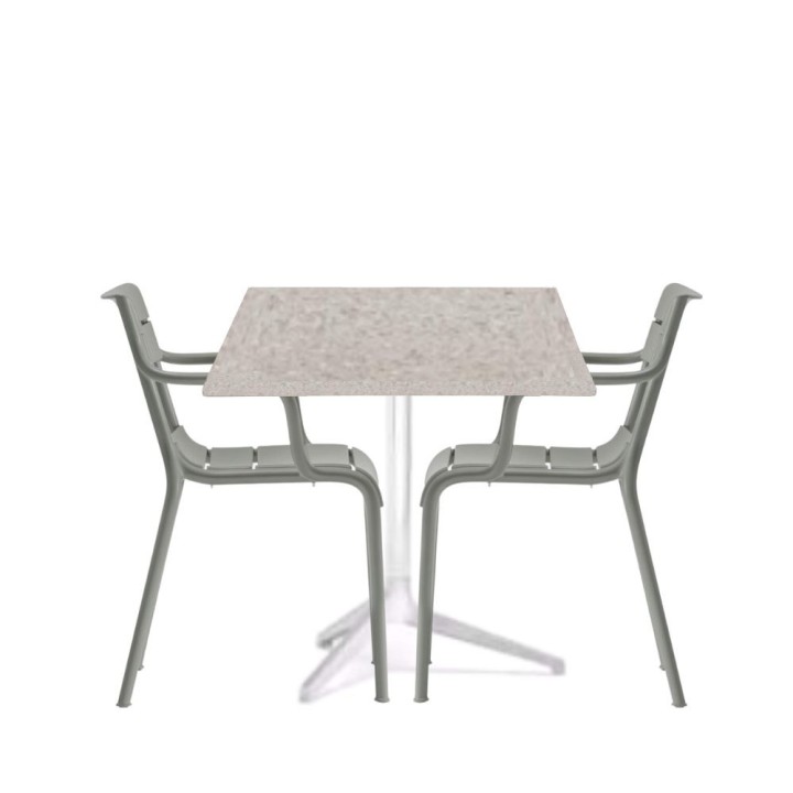 Table bistrot carré 2 personnes | Gosto