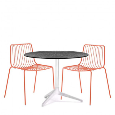 Table bistrot terrasse 3 personnes