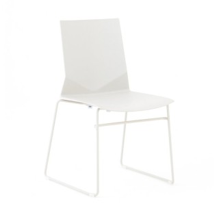 Chaise de bureau pieds luge Hella | Gosto