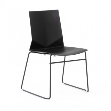 Chaise de bureau pieds luge Hella
