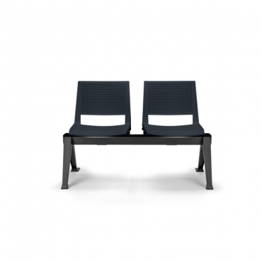 Chaises sur poutre en polypropylène