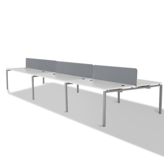 Bureau Bench de 6 personnes | Gosto