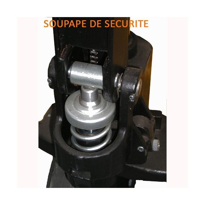 Transpalette peseur, 2000kg, fourches de 1150mm à piles