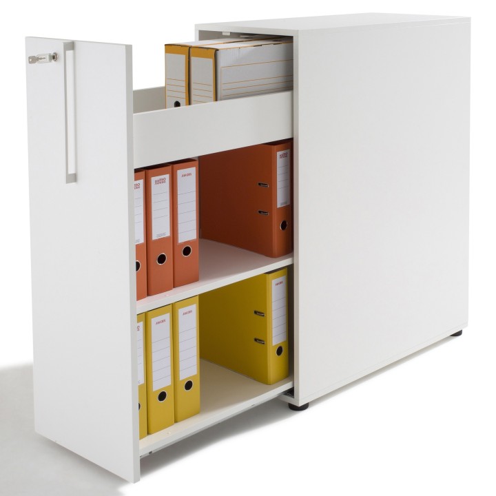 Armoire de bureau en bois, Tour pour bout de bureau-Negostcok