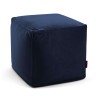 Pouf cube en tissu