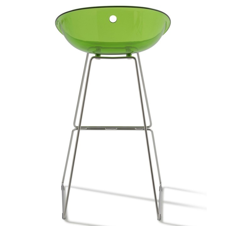 Tabouret de bar vert Gliss 906 | Gosto