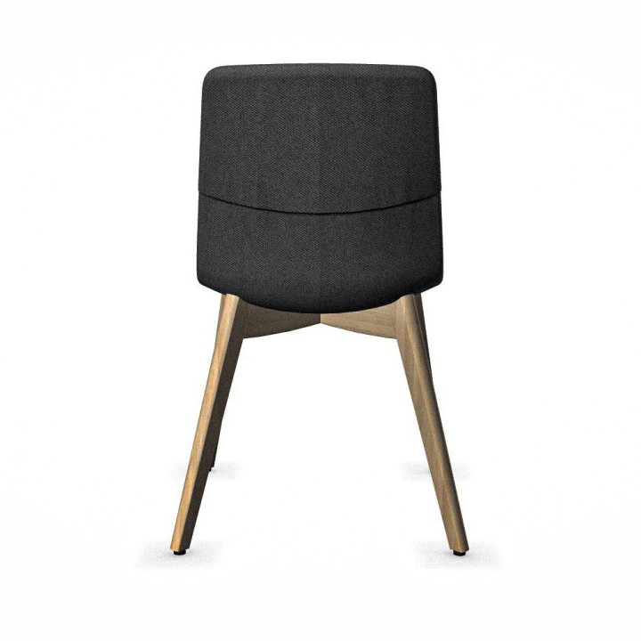 Chaise 4 pieds salsa sans accoudoirs | Gosto