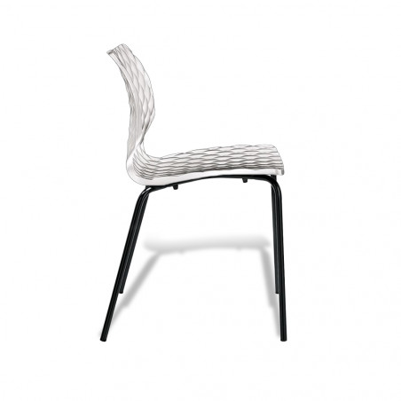 Chaise UNI avec châssis 4 pieds