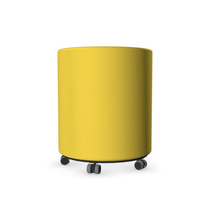 Pouf Coccoon à roulettes - Tissu velito | Gosto