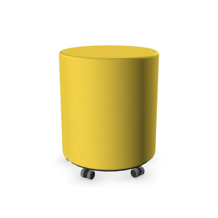 Pouf Coccoon à roulettes - Tissu velito | Gosto