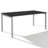 Bureau Droit Sierra plateau anthracite L120/L140xP70 cm