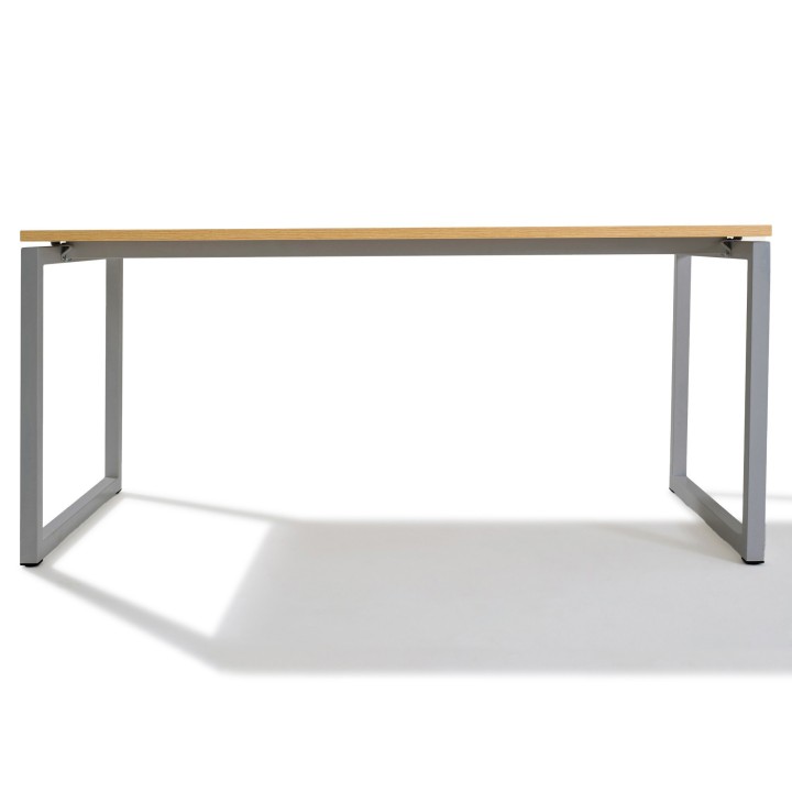 Bureau Droit Cube plateau chêne ambré | Gosto