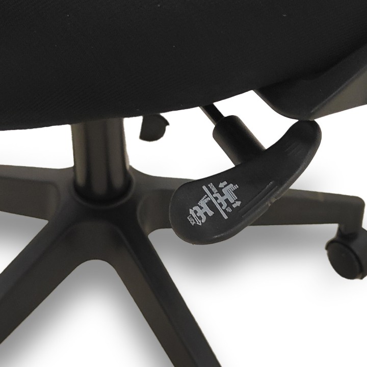Fauteuil de bureau Mistral - Vue rapprochée réglages système basculant