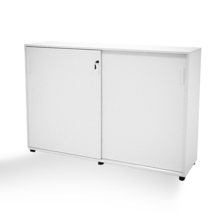 Armoire portes coulissantes en bois Wist  H105xL164xP40 cm | Gosto