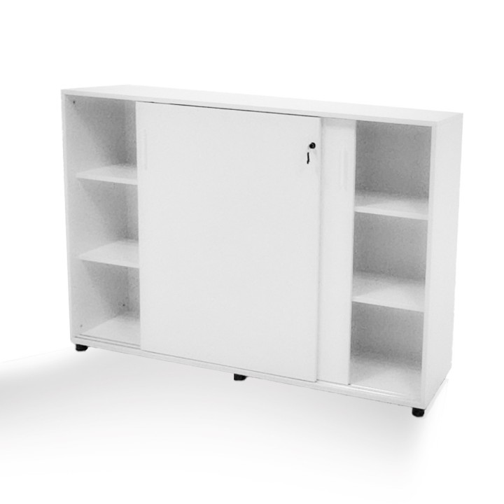 Armoire portes coulissantes en bois Wist  H105xL164xP40 cm | Gosto