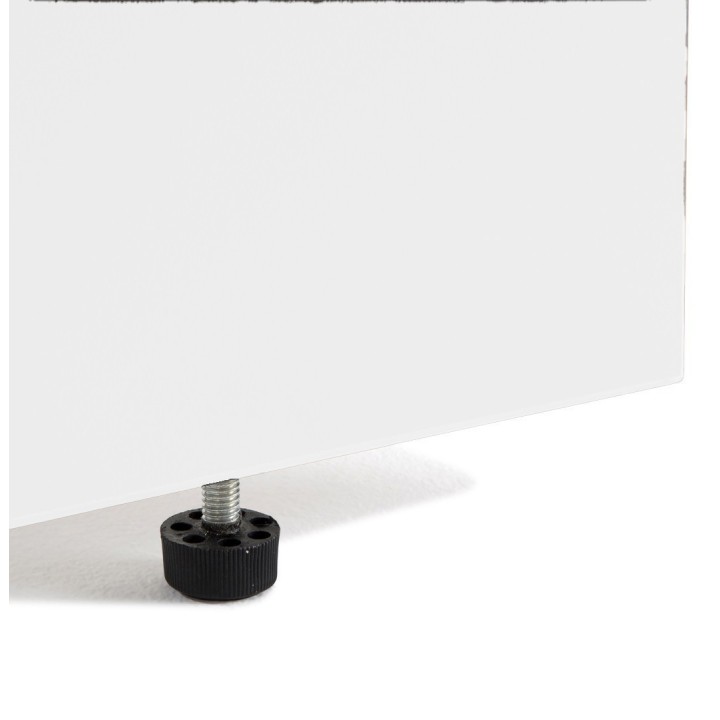 Bureau Blanc droit Panneau, un bureau simple et design | Gosto