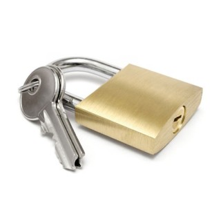 Cadenas laiton double ancrage - Accessoires Vestiaires-Gosto